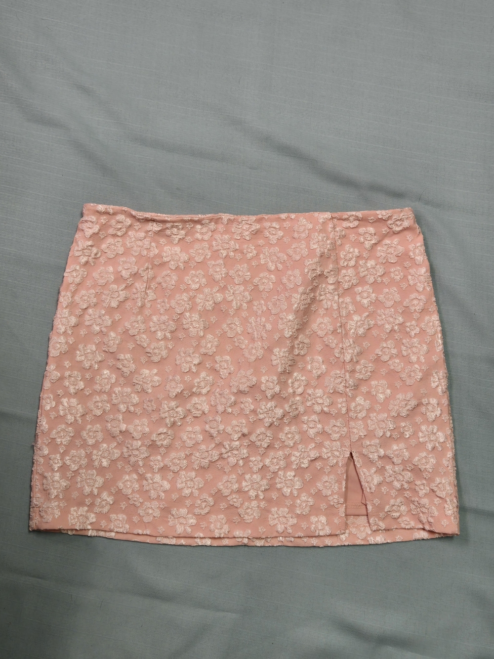 wild fable Blush Pink Floral Lace Mini Skort